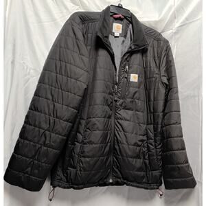 LADIES CARHART Black Rain Flex Full Zip model 102208001 Size Medium